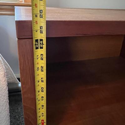 MCM Teak End Side Table