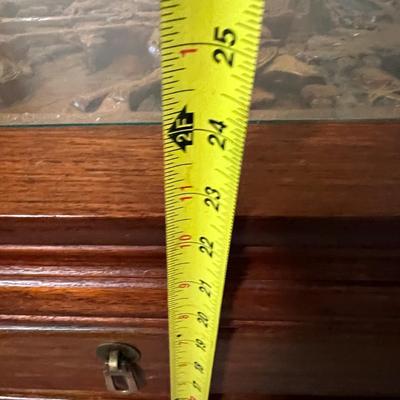 Pair Vintage “Far Eastern Furnishings” Carved Top End Side Tables
