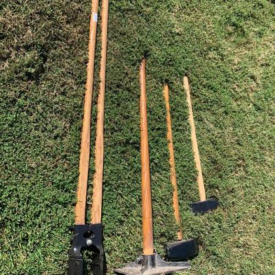 Post Hole Digger Tamper Large Sledge
