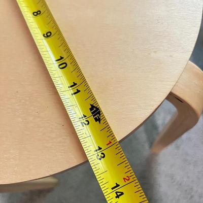 4 Wood Stacking Small Tables or Stools