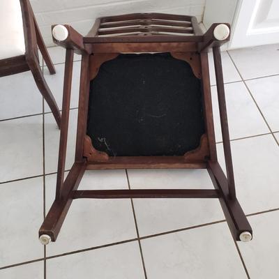 Two Ornate Wooden Chairs (DR-KD)