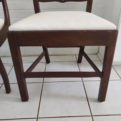 Two Ornate Wooden Chairs (DR-KD)