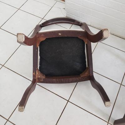 Two Ornate Wooden Chairs (DR-KD)