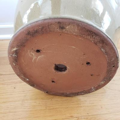 Nine Glazed Pottery Flower Pots and More (DR-KD)