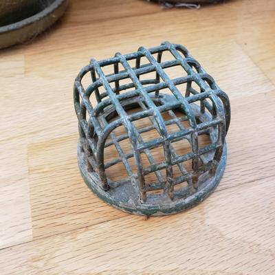 Nine Glazed Pottery Flower Pots and More (DR-KD)