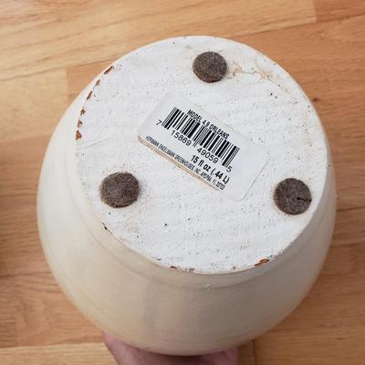 Nine Glazed Pottery Flower Pots and More (DR-KD)