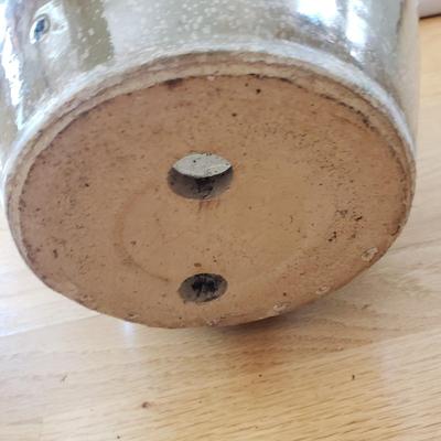 Nine Glazed Pottery Flower Pots and More (DR-KD)