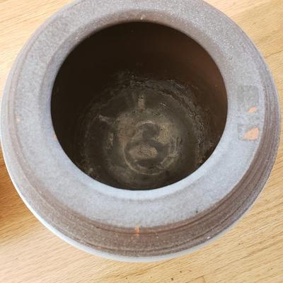 Nine Glazed Pottery Flower Pots and More (DR-KD)