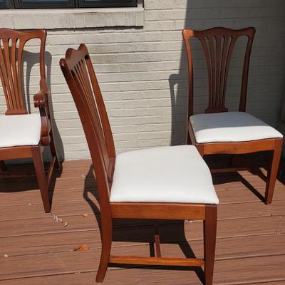 Six Wooden Dining Room Chairs (DR-KD)