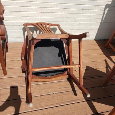 Six Wooden Dining Room Chairs (DR-KD)