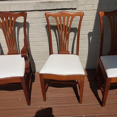 Six Wooden Dining Room Chairs (DR-KD)