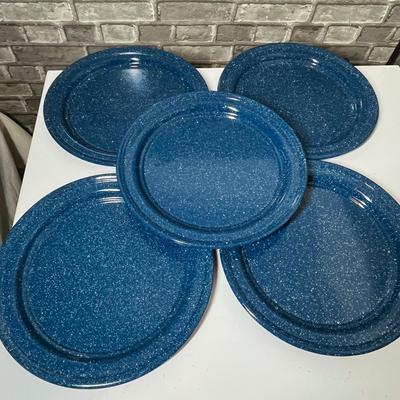 Lot 301 Granitware Plates