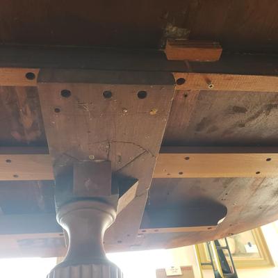 Regency Style Claw Foot Dining Table (DR-KD)