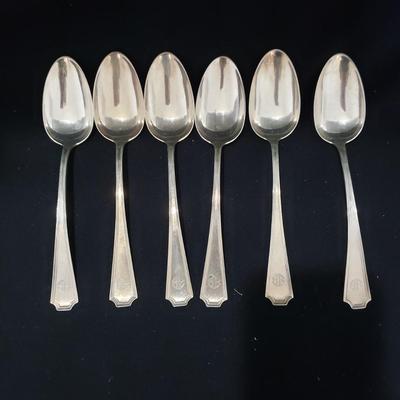 Galt & Bro Sterling Silverware and Box (LR-KD)