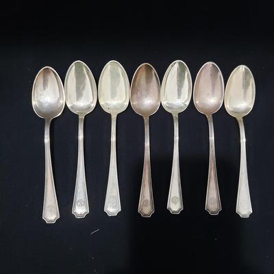 Galt & Bro Sterling Silverware and Box (LR-KD)