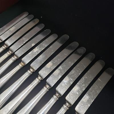 Galt & Bro Sterling Silverware and Box (LR-KD)