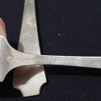 Galt & Bro Sterling Silverware and Box (LR-KD)