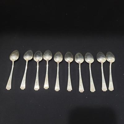 Galt & Bro Sterling Silverware and Box (LR-KD)