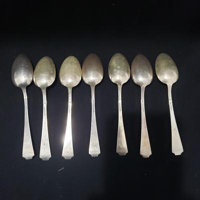 Galt & Bro Sterling Silverware and Box (LR-KD)