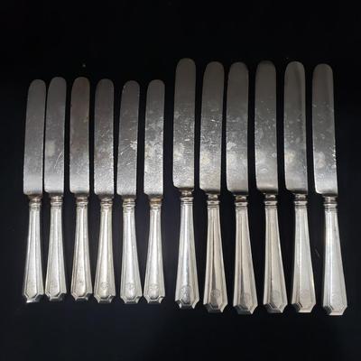 Galt & Bro Sterling Silverware and Box (LR-KD)