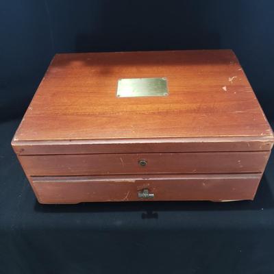 Galt & Bro Sterling Silverware and Box (LR-KD)