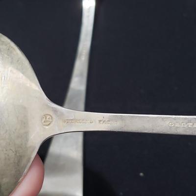 Galt & Bro Sterling Silverware and Box (LR-KD)