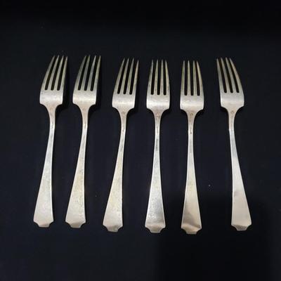 Galt & Bro Sterling Silverware and Box (LR-KD)