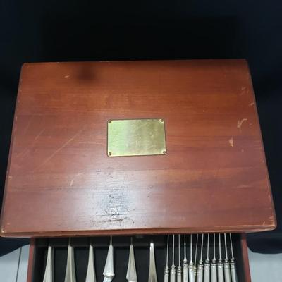Galt & Bro Sterling Silverware and Box (LR-KD)