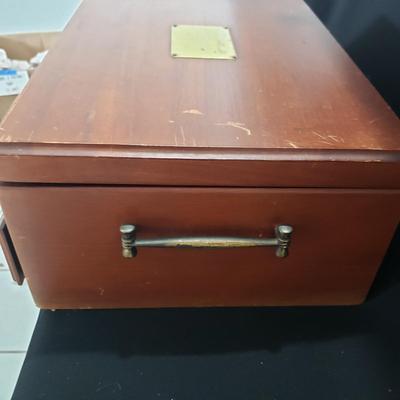 Galt & Bro Sterling Silverware and Box (LR-KD)