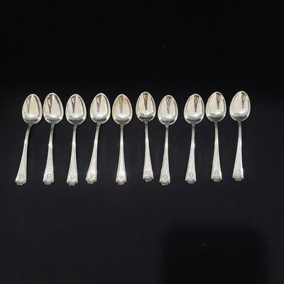 Galt & Bro Sterling Silverware and Box (LR-KD)