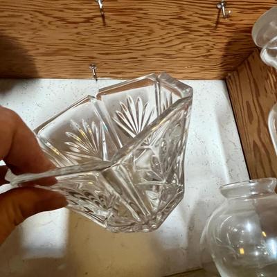 Lot 304 Crystal Glassware