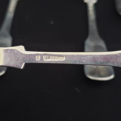 Sterling Silverware Collection with Wooden Storage Box (LR-KD)