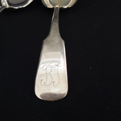 Sterling Silverware Collection with Wooden Storage Box (LR-KD)