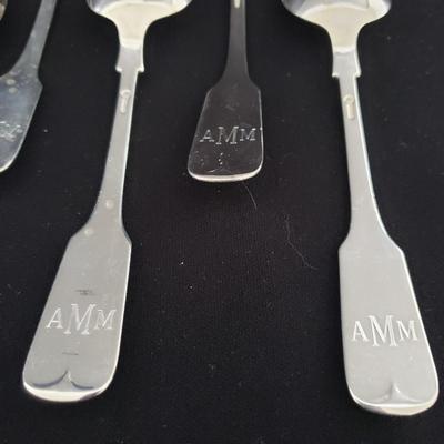 Sterling Silverware Collection with Wooden Storage Box (LR-KD)