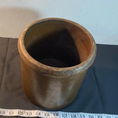 Small Brown Crock