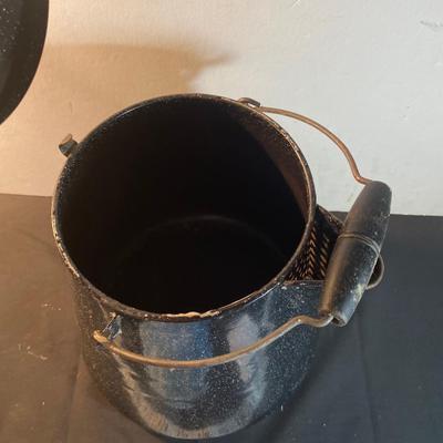 Big Graniteware Coffee Pot