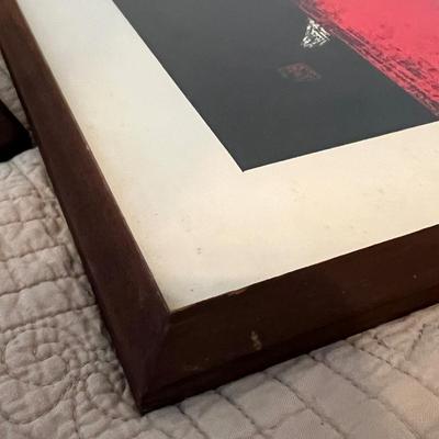 3 Framed KAORU KAWANO (Japan, 1926-1989) Woodblock Prints