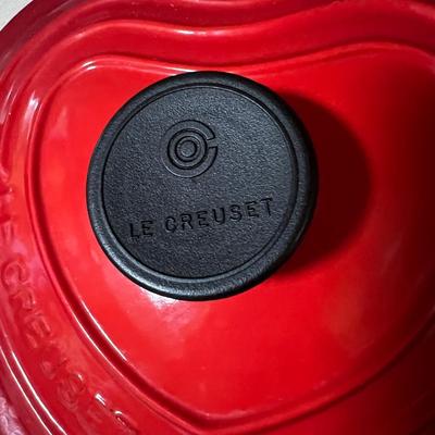 Heart Shaped Le Creuset Casserole Dish
