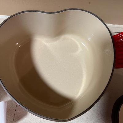 Heart Shaped Le Creuset Casserole Dish
