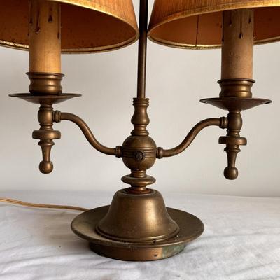 Vintage Bedside Vanity Lamp and Double Socket Brass Lamp (PB-DZ)