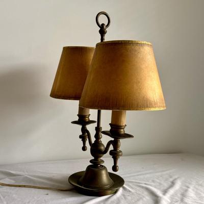 Vintage Bedside Vanity Lamp and Double Socket Brass Lamp (PB-DZ)