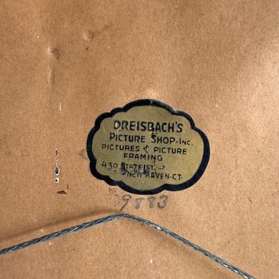 Framed Chinese Scroll (PB-DZ)