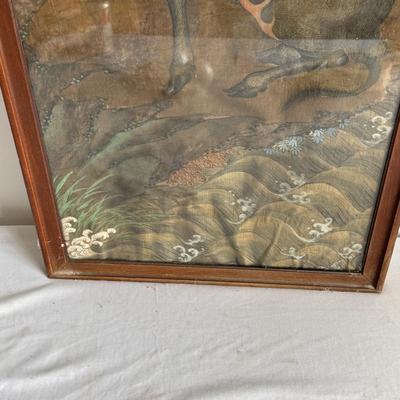 Framed Chinese Scroll (PB-DZ)