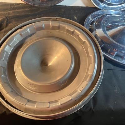 Vintage Chevy Hubcaps