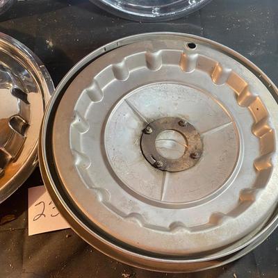 Vintage Chevy Hubcaps