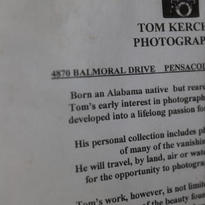 Signed and Framed Tom Kercher Photography
