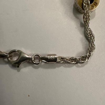 Vintage RCI 925 Charm Bracelet
