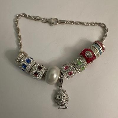Vintage RCI 925 Charm Bracelet