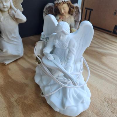 Lot of Angel Statues