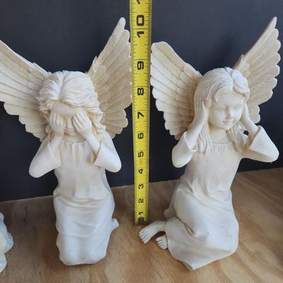 Lot of Angel Statues